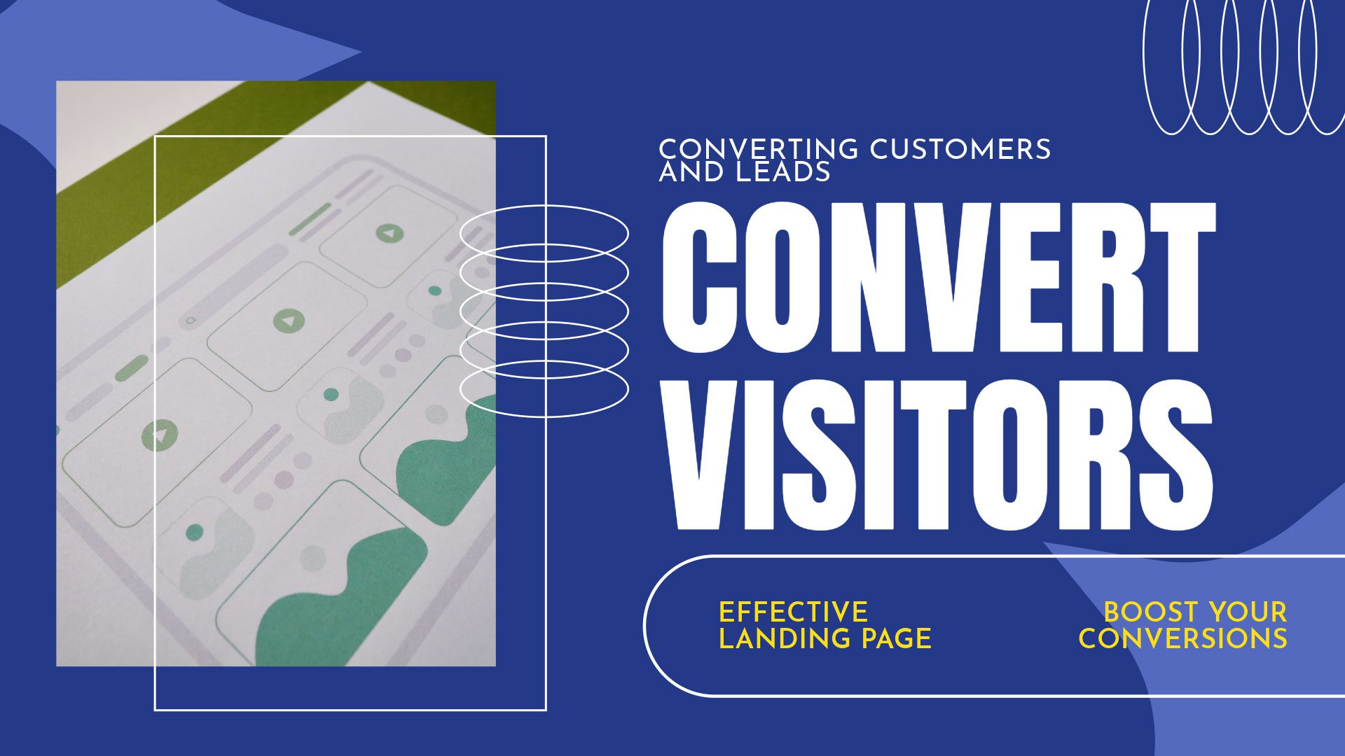 Infographic featured image with text 10 Steps to Creating A High-Converting Landing Page
